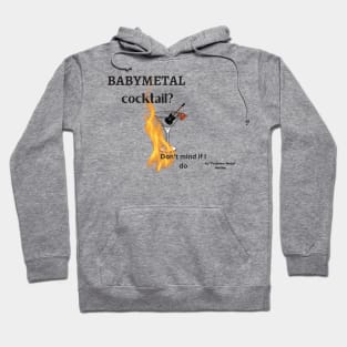 Babymetal cocktail (black text) Hoodie